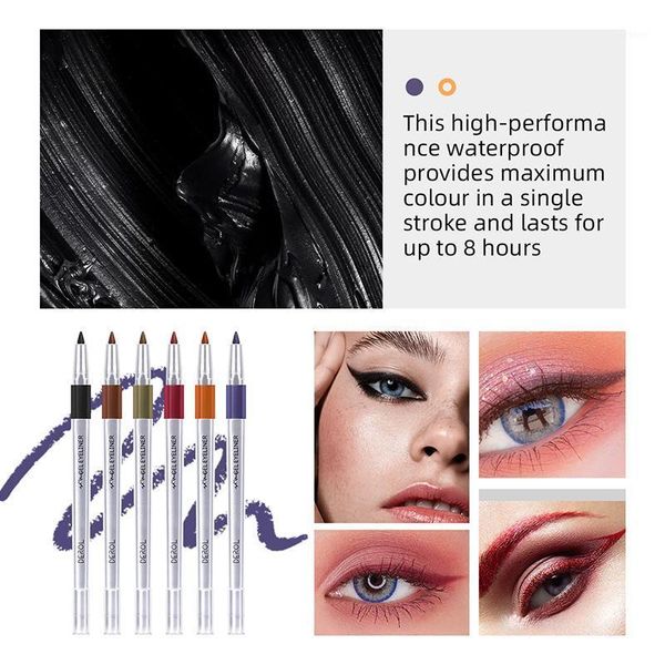 1pc colorful eyeliner texture fine silky smooth natural quick-drying waterproof non blooming cool black anti-sweat eyelinertslm11
1pc colorful eyeliner texture fine silky smooth natural quick-drying waterproof non blooming cool black anti-sweat eyelinertslm11