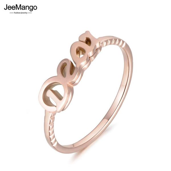 wedding rings jeemango romantic rose gold color dear letter engagement jewelry stainless steel for women anneau jr18028, Slivery;golden
wedding rings jeemango romantic rose gold color dear letter engagement jewelry stainless steel for women anneau jr18028, Slivery;golden