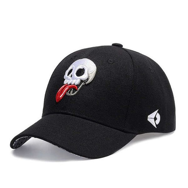 summer men's baseball cap personalized skull embroidery fashion trendy street hip hop sunscreen versatile hat, Black;white
summer men's baseball cap personalized skull embroidery fashion trendy street hip hop sunscreen versatile hat, Black;white