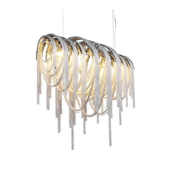 pendant lamps modern luxury aluminum chain hanging lights sitting room light e14 base suspension lighting for el home(de-20)
pendant lamps modern luxury aluminum chain hanging lights sitting room light e14 base suspension lighting for el home(de-20)