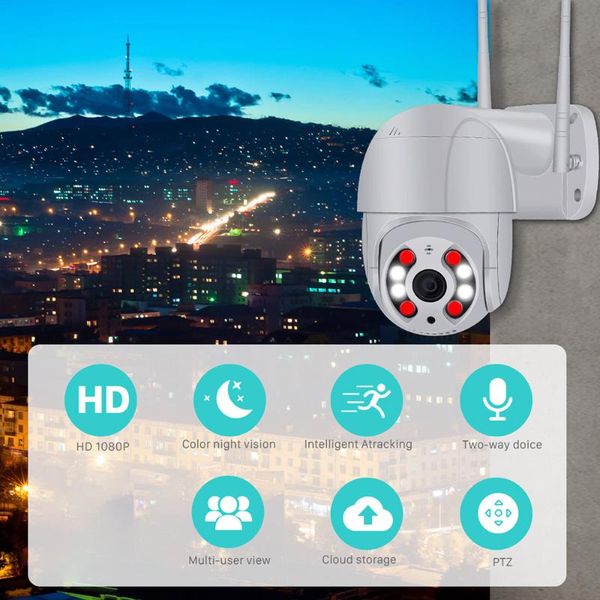 ptz wifi speed dome ip camera outdoor wireless cctv security video surveillance network p2p 2 way audio mini cameras
ptz wifi speed dome ip camera outdoor wireless cctv security video surveillance network p2p 2 way audio mini cameras