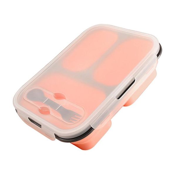 dinnerware sets 1100ml travel carrying storage portable folding leakproof 3 grid lunch box space saving large capacity soft silicone
dinnerware sets 1100ml travel carrying storage portable folding leakproof 3 grid lunch box space saving large capacity soft silicone