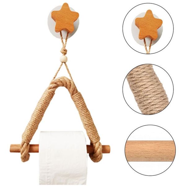 1pcs punch-wooden rope toilet roll paper rack bathroom kitchen hanging towel storage holder holders
1pcs punch-wooden rope toilet roll paper rack bathroom kitchen hanging towel storage holder holders
