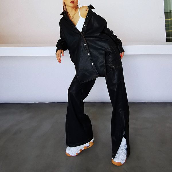 fashions casual temperament high color solid personality wide leg female pants, White
fashions casual temperament high color solid personality wide leg female pants, White