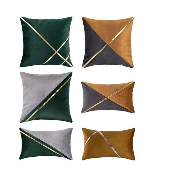cushion/decorative pillow 45*45cm 30*50cm luxury patchwork cushion cover modern pu office car sofa waist pillowcase home decor
cushion/decorative pillow 45*45cm 30*50cm luxury patchwork cushion cover modern pu office car sofa waist pillowcase home decor