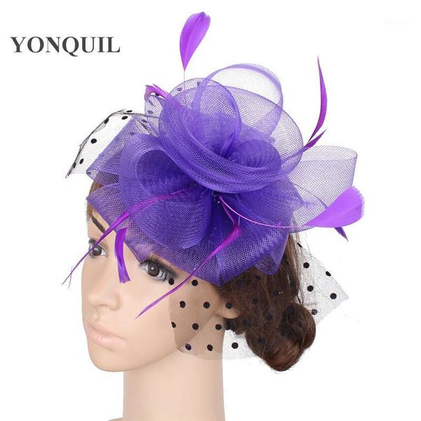 elegant women mesh crinoline purple fascinator hat headbands ladies headwear colorful show chic cocktail hair accessories1
elegant women mesh crinoline purple fascinator hat headbands ladies headwear colorful show chic cocktail hair accessories1