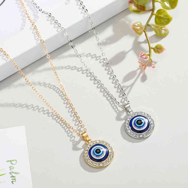 noter trendy evil eye pendant women girl luxury crystal link minimalist long chain necklace gift for her, Silver
noter trendy evil eye pendant women girl luxury crystal link minimalist long chain necklace gift for her, Silver