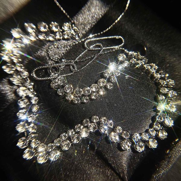 chains minority design metal chain strip micro inlay full zircon splicing necklaces for women personality adjustable clavicular, Silver
chains minority design metal chain strip micro inlay full zircon splicing necklaces for women personality adjustable clavicular, Silver