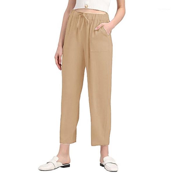 women's pants & capris straight women spring and autumn high waist solid lace up loose wide-leg casual all-match ankle-length trousers, Black;white
women's pants & capris straight women spring and autumn high waist solid lace up loose wide-leg casual all-match ankle-length trousers, Black;white
