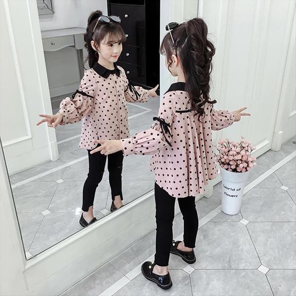 spring autumn kid baby girl sweet shirts dot long puff sleeve blouse fashion childrens clothing a07, White;black
spring autumn kid baby girl sweet shirts dot long puff sleeve blouse fashion childrens clothing a07, White;black