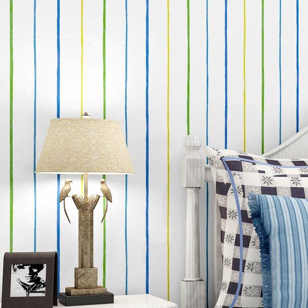 wallpapers mediterranean colorful vertical stripes wallpaper for kids room decoration boy bedroom blue striped mural roll qz151
wallpapers mediterranean colorful vertical stripes wallpaper for kids room decoration boy bedroom blue striped mural roll qz151