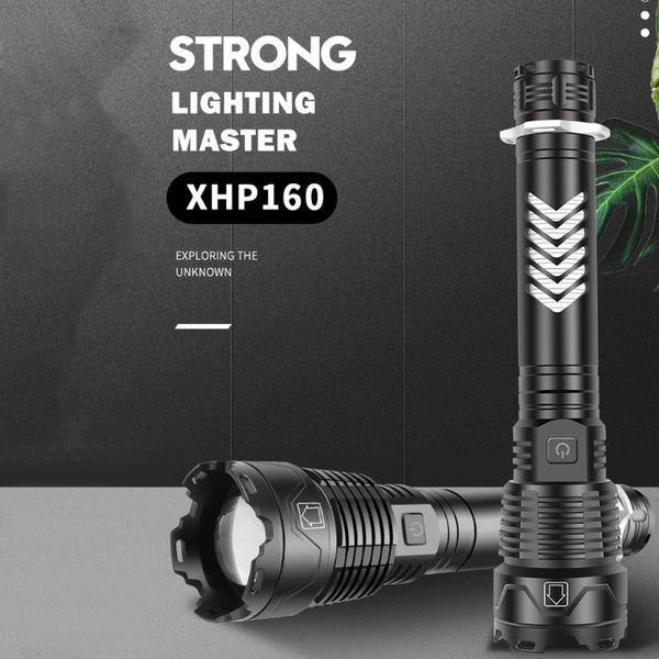 other led lighting xhp160 super light powerful waterproof input output zoomable handheld torch lamp typec usb recharge
other led lighting xhp160 super light powerful waterproof input output zoomable handheld torch lamp typec usb recharge