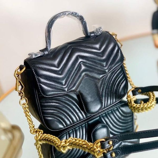 fashion chain wallet marmont popular new wave postman bag women shoulder bag ladies genuine leather handbag, Black;red
fashion chain wallet marmont popular new wave postman bag women shoulder bag ladies genuine leather handbag, Black;red