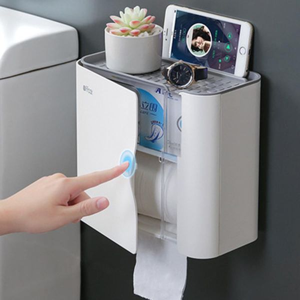 toilet paper holders wall-mounted tissue box multifunctional bathroom storage rack waterproof holder accessories
toilet paper holders wall-mounted tissue box multifunctional bathroom storage rack waterproof holder accessories