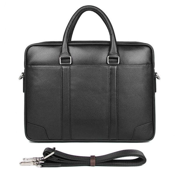 men's leather briefcase, notebook office briefcase. briefcases