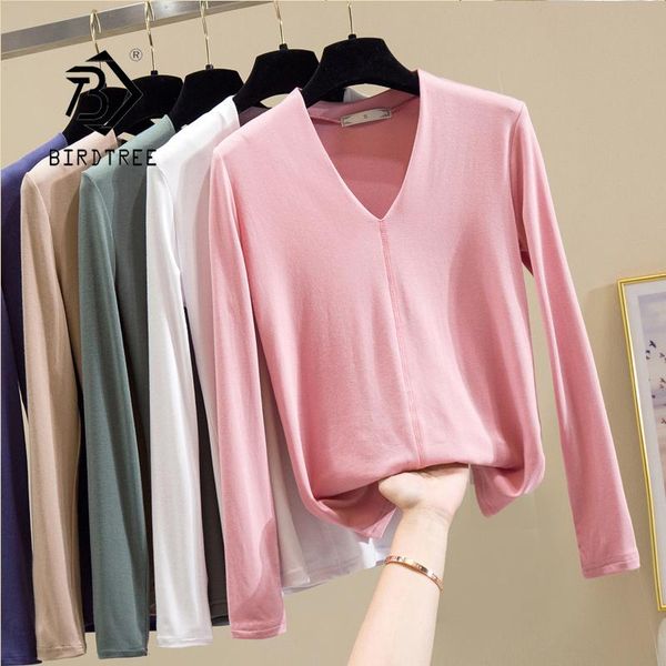 women's t-shirt seamless v neck model cotton tshirt six colors women long sleeves casual basic tees 2021 spring autumn t12101x, White
women's t-shirt seamless v neck model cotton tshirt six colors women long sleeves casual basic tees 2021 spring autumn t12101x, White