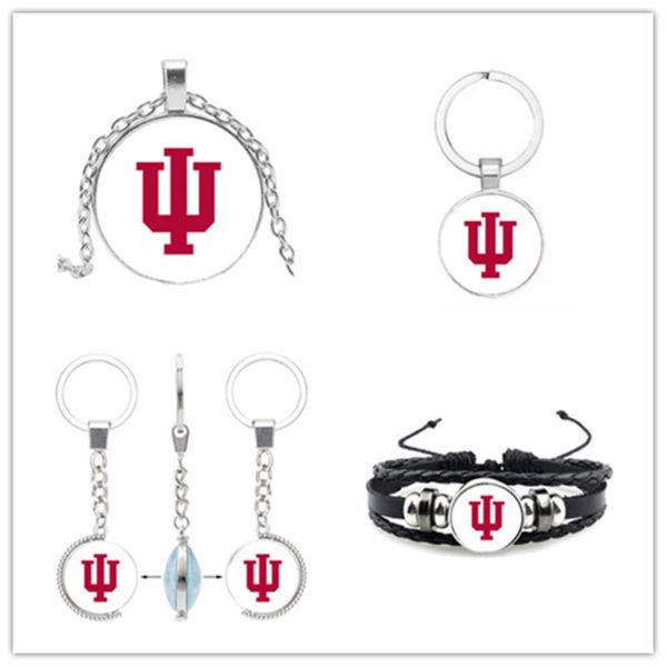 charm bracelets university sport bracelet football indiana charms hoosiers keychains necklace diy jewelry for man woman fans, Golden;silver
charm bracelets university sport bracelet football indiana charms hoosiers keychains necklace diy jewelry for man woman fans, Golden;silver