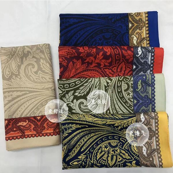 female silk neck scarf square hair scarves foulard head shawls wraps neckerchief bandana hijab 90*90cm, Blue;gray
female silk neck scarf square hair scarves foulard head shawls wraps neckerchief bandana hijab 90*90cm, Blue;gray