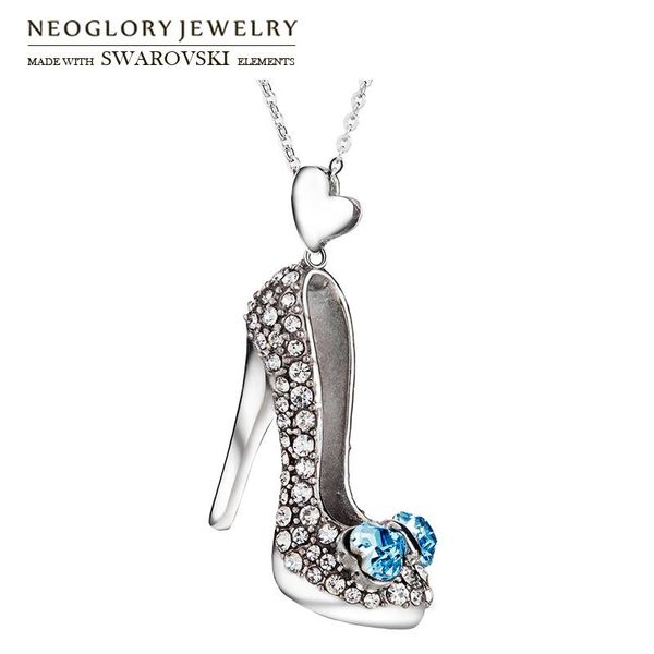 pendant necklaces neoglory crystal & rhinestone s925 silver plated long necklace high-heel shoe style embellished with crystals from swarovs
pendant necklaces neoglory crystal & rhinestone s925 silver plated long necklace high-heel shoe style embellished with crystals from swarovs