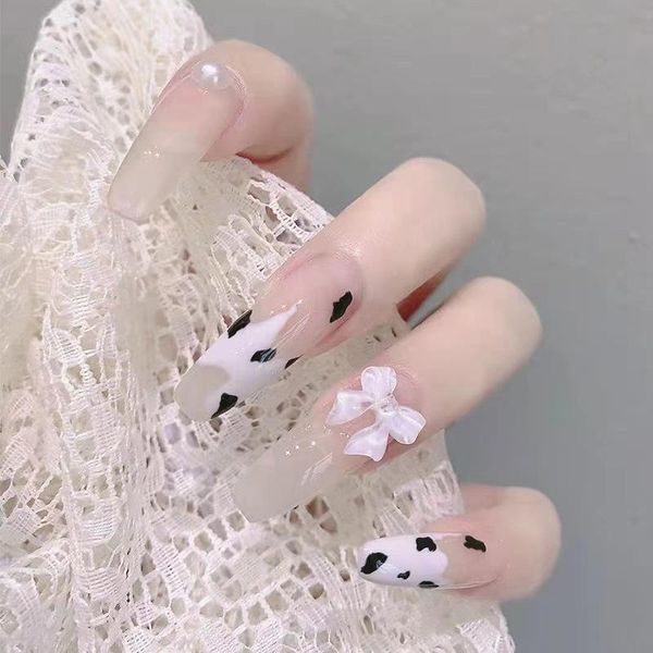 nail gel 24pcs bow patch cow pattern glue type removable long paragraph fashion manicure save time false, Red;pink
nail gel 24pcs bow patch cow pattern glue type removable long paragraph fashion manicure save time false, Red;pink