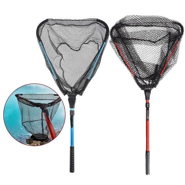 portable fishing net triangular brail folding landing with pole rod iscas pesca fish tackle tools accessories
portable fishing net triangular brail folding landing with pole rod iscas pesca fish tackle tools accessories