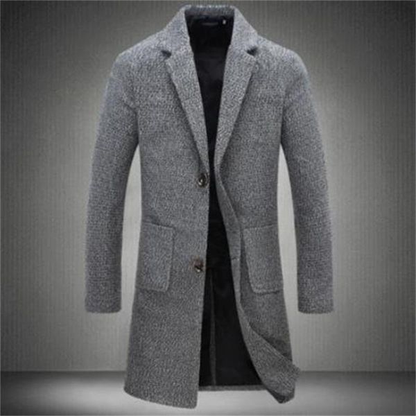 men's trench coats male fashion european and american style long coat collar slim casual solid stylish jacket, Tan;black
men's trench coats male fashion european and american style long coat collar slim casual solid stylish jacket, Tan;black