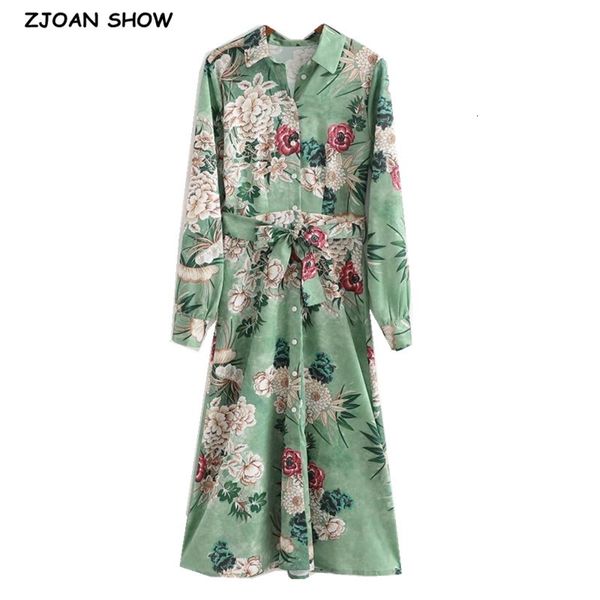 casual dresses 2021 spring autumn green flower print women long dress holiday tie bow sashes sleeve shirt beach av1t, Black;gray
casual dresses 2021 spring autumn green flower print women long dress holiday tie bow sashes sleeve shirt beach av1t, Black;gray
