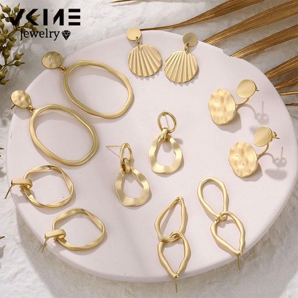 dangle & chandelier vkme vintage geometric metal earrings female 2021 trend ear jewelry gift, Silver
dangle & chandelier vkme vintage geometric metal earrings female 2021 trend ear jewelry gift, Silver
