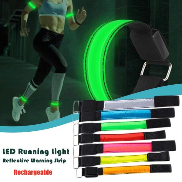 luminous arm with led running light bracelet night foot ring safety warning reflector rechargeable s8* wrist support, Black;red
luminous arm with led running light bracelet night foot ring safety warning reflector rechargeable s8* wrist support, Black;red