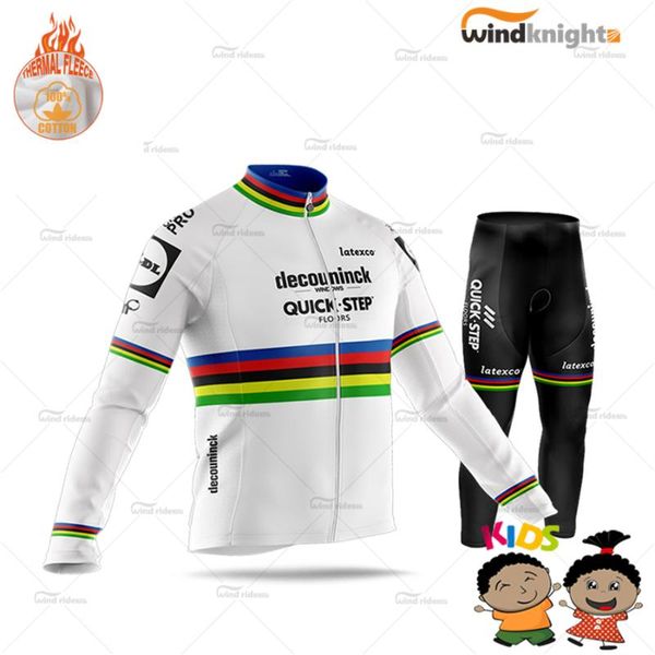 racing sets 2021 kid cycling clothing children jersey set winter thermal fleece quick step pro team clothes mtb uniform keep warm jacket, Black;blue
racing sets 2021 kid cycling clothing children jersey set winter thermal fleece quick step pro team clothes mtb uniform keep warm jacket, Black;blue