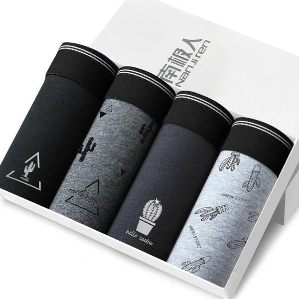 underpants 4pcs/lot men boxer underwear cotton man boxers shorts comfortable male print soft breathable panties, Black;white
underpants 4pcs/lot men boxer underwear cotton man boxers shorts comfortable male print soft breathable panties, Black;white
