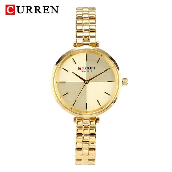 wristwatches curren women watch casual simple ladies quartz watches golden stainless steel bracelet female clock, Slivery;brown
wristwatches curren women watch casual simple ladies quartz watches golden stainless steel bracelet female clock, Slivery;brown