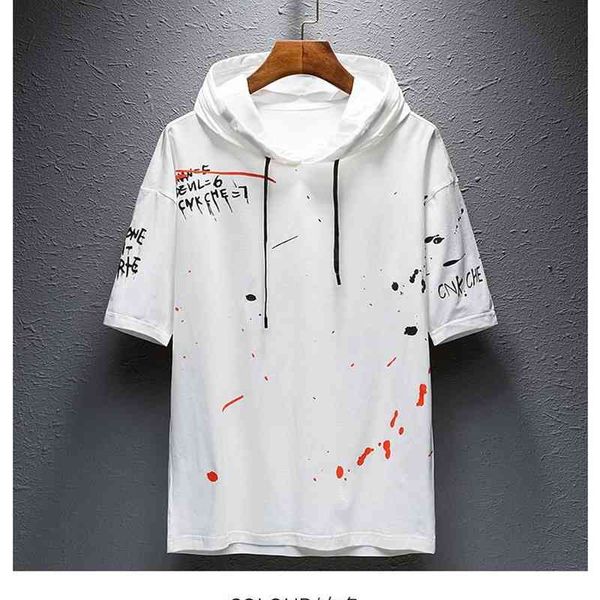 customized new 2019 summer korean pullover short sleeve youth popular hooded collar men's t-shirt, White;black
customized new 2019 summer korean pullover short sleeve youth popular hooded collar men's t-shirt, White;black