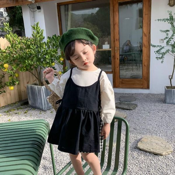 clothing sets spring children dress costomes long sleeve korean style kids two-piece suit vestidos design casual dresses for girls, White
clothing sets spring children dress costomes long sleeve korean style kids two-piece suit vestidos design casual dresses for girls, White