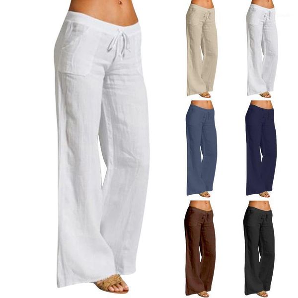 yoga outfit women wide leg pants high waist belt solid color casual cotton linen long straight female ankle-length length trousers
yoga outfit women wide leg pants high waist belt solid color casual cotton linen long straight female ankle-length length trousers