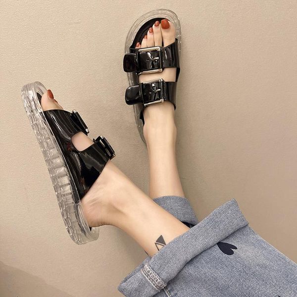 slippers glitter slides rivet house platform shoes slipers women low fashion jelly flat 2021 luxury rubber pu metal decoration b, Black
slippers glitter slides rivet house platform shoes slipers women low fashion jelly flat 2021 luxury rubber pu metal decoration b, Black