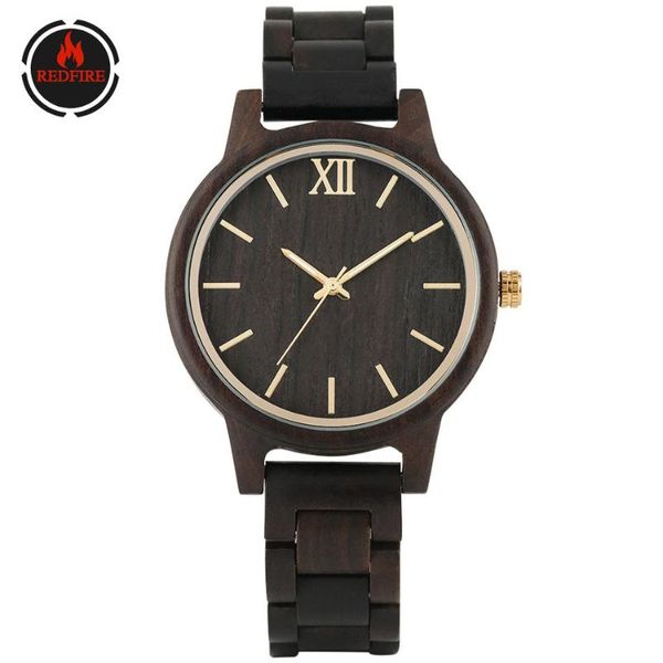 wristwatches redfire ebony wood watch lady wooden bangle quartz watches elegant simple women's reloj femenino, Slivery;brown
wristwatches redfire ebony wood watch lady wooden bangle quartz watches elegant simple women's reloj femenino, Slivery;brown