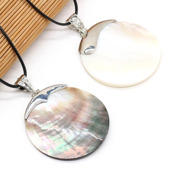 pendant necklaces fashion round shape necklace natural shell for women jewelry party gift length 55+5mm size 50x50mm, Silver
pendant necklaces fashion round shape necklace natural shell for women jewelry party gift length 55+5mm size 50x50mm, Silver