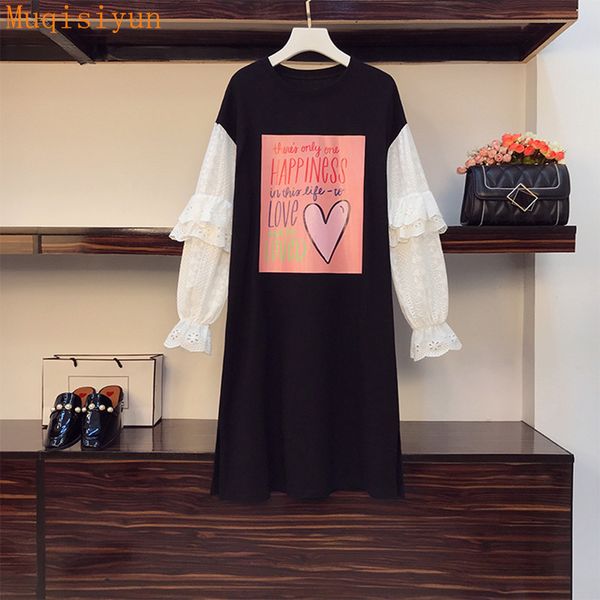 ladies hit spring korean style dress for women flare hollow out lace long sleeves ruffles patchwork black dresses 210428, Black;gray
ladies hit spring korean style dress for women flare hollow out lace long sleeves ruffles patchwork black dresses 210428, Black;gray