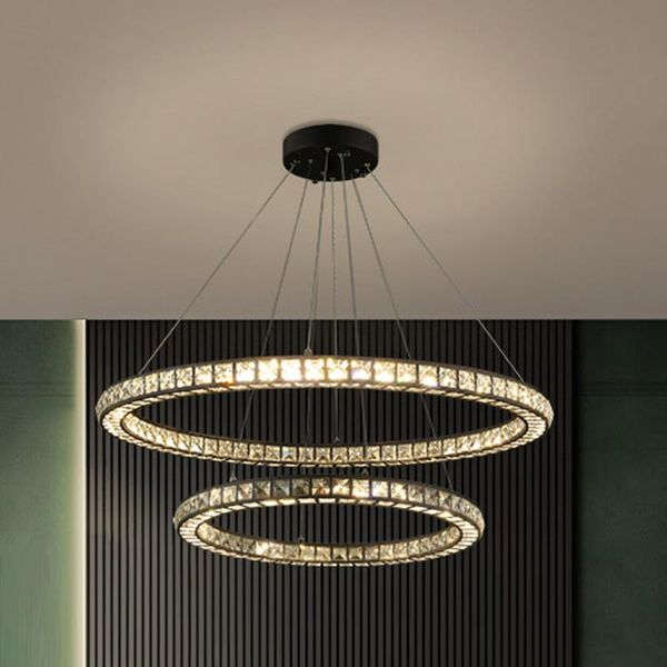 chandeliers modern crystal chandelier for living room large ring deign led suspension lamp luxury indoor home decor hanging lighting fixture
chandeliers modern crystal chandelier for living room large ring deign led suspension lamp luxury indoor home decor hanging lighting fixture