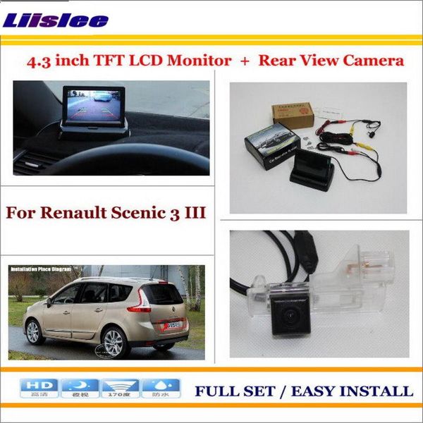 car video auto camera for scenic 3 reverse backup rear 4.3" tft lcd screen monitor rearview parking system
car video auto camera for scenic 3 reverse backup rear 4.3" tft lcd screen monitor rearview parking system