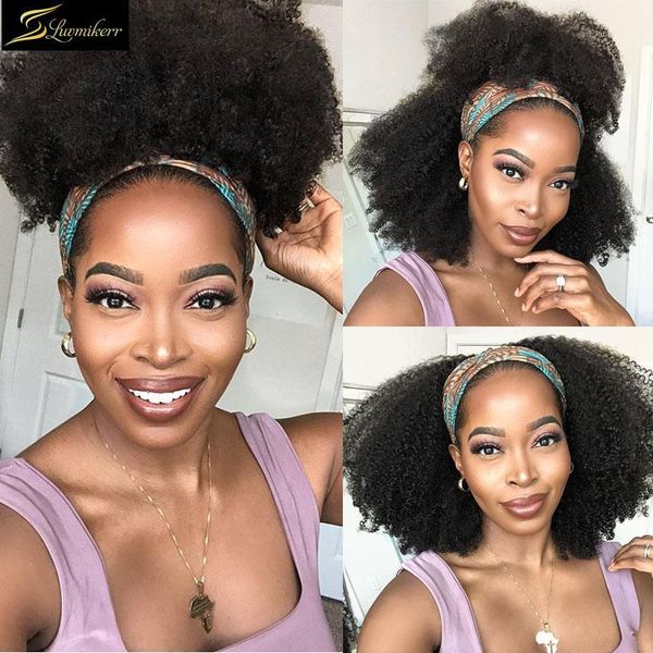 aro kinky curly full machine made lace wigs glueless human hair short bob frontal head band for black women 150% remy1, Black;brown
aro kinky curly full machine made lace wigs glueless human hair short bob frontal head band for black women 150% remy1, Black;brown
