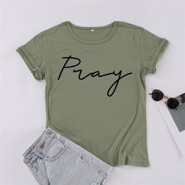 women's t-shirt pray christian jesus shirt faith graphics streetwear harajuku girl clothing 100% cotton o neck short sleeve tees goth, White
women's t-shirt pray christian jesus shirt faith graphics streetwear harajuku girl clothing 100% cotton o neck short sleeve tees goth, White