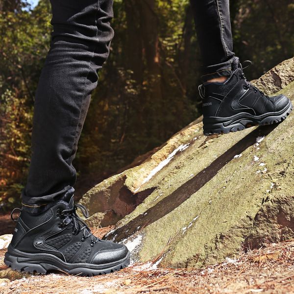 men boots mens winter shoes warm fur snow boots classic winter male sneakers winter ankle boots shoes men footwear plus size 48