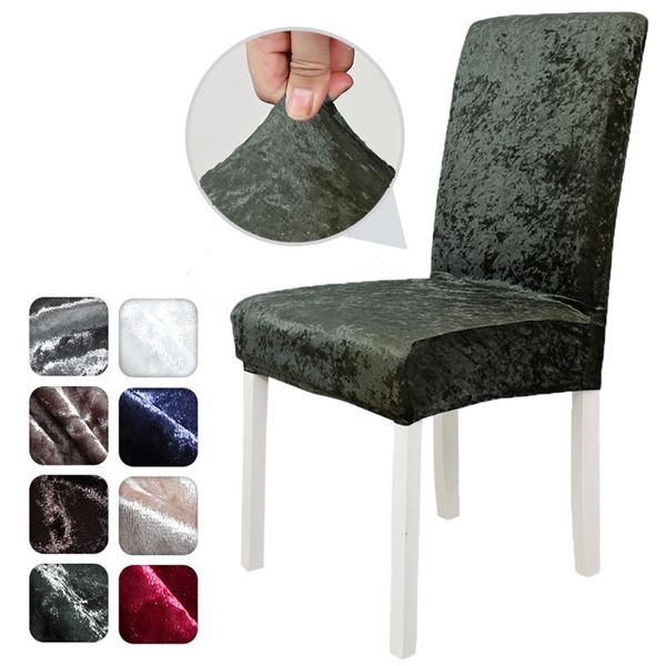 1/2/4/6/8pcs plush chair cover stretch slipcovers restaurant seat for dinning room banquet el covers removable
1/2/4/6/8pcs plush chair cover stretch slipcovers restaurant seat for dinning room banquet el covers removable