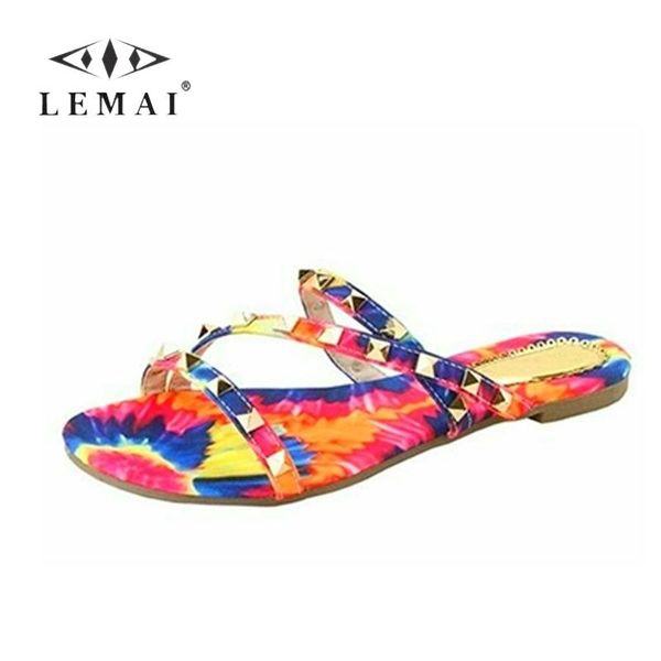 sandals plus size 37-42 women's flat bottom rivet slippers simple colorful slip-on casual shoes light heels floral, Black
sandals plus size 37-42 women's flat bottom rivet slippers simple colorful slip-on casual shoes light heels floral, Black