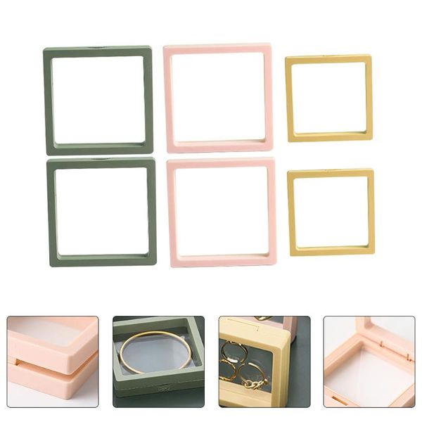 jewelry pouches, bags 6pcs pe film wrapping box decorative bracelet ring display gift, Pink;blue
jewelry pouches, bags 6pcs pe film wrapping box decorative bracelet ring display gift, Pink;blue