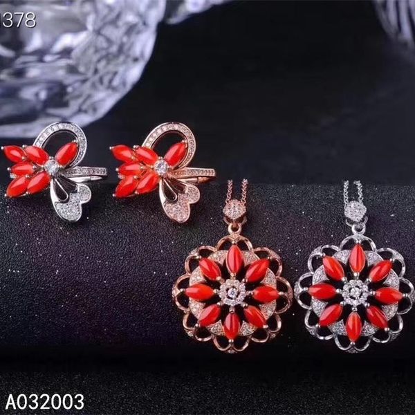 fine jewelry 925 sterling silver inlaid natural red coral female ring pendant set trendy support detection bracelet, earrings & necklace, Black
fine jewelry 925 sterling silver inlaid natural red coral female ring pendant set trendy support detection bracelet, earrings & necklace, Black