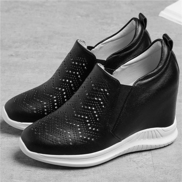 boots fashion sneakers women breathable genuine leather wedges high heel ankle female round toe platform pumps shoe casual shoes, Black
boots fashion sneakers women breathable genuine leather wedges high heel ankle female round toe platform pumps shoe casual shoes, Black