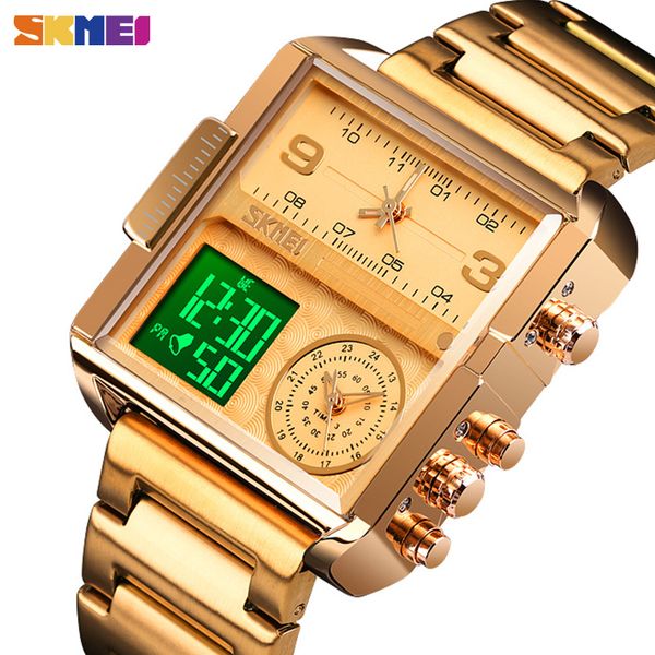 skmei sports watch men luxury brand waterproof wristwatch men quartz analog digital watches relogio masculino 1584g, Slivery;brown
skmei sports watch men luxury brand waterproof wristwatch men quartz analog digital watches relogio masculino 1584g, Slivery;brown